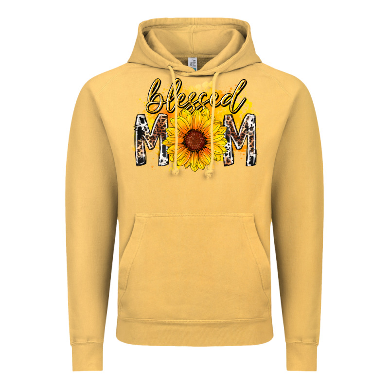 Blessed Mom Sunflower Vintage Hoodie by RacoonDesign | Teevron