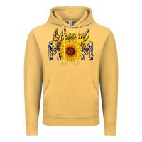 Vintage Mustard blessed mom sunflower Vintage Hoodie - RacoonDesign