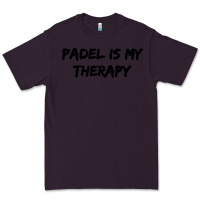 Plum padel is my therapy Premium Tee - linhVisuals