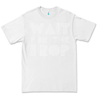 White retro edm wait for the drop house dj trance wash t shirt Premium Tee - linhVisuals