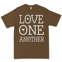 Love One Another Jesus Quote Christian T Shirt Premium Tee | Teevron