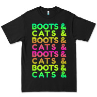 Black edm rave shirt  boots and cats gift Premium Tee - linhVisuals