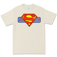 Bone tshirt my superhero is jesus, faith love god shirt t shirt Premium Tee - linhVisuals