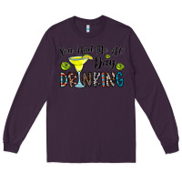 Plum you had me at day drinkg Long Sleeve Tee - CowhideDigitalArt