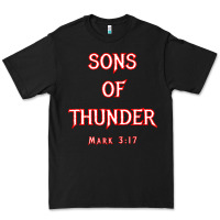 Black sons of thunder zebedee james and john mark 317 bible t shirt Premium Tee - linhVisuals
