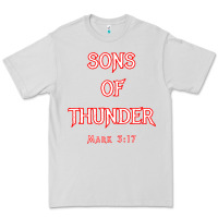 Dove Grey sons of thunder zebedee james and john mark 317 bible t shirt Premium Tee - linhVisuals