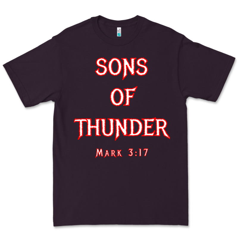 Sons Of Thunder Zebedee James And John Mark 317 Bible T Shirt Premium Tee by linhVisuals | Teevron