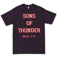 Plum sons of thunder zebedee james and john mark 317 bible t shirt Premium Tee - linhVisuals