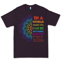 Kindeness In A World Where You Can Be Anything Choose Kind Kindness Premium Tee | Teevron