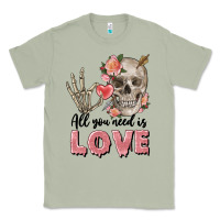 Matcha Skull all you need is love Classic Tee - FaDigitalArtStudio