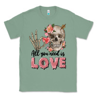 Sage Skull all you need is love Classic Tee - FaDigitalArtStudio