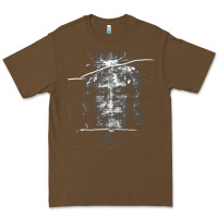 Cacao the shroud of turin holy face of jesus t shirt Premium Tee - linhVisuals