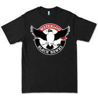 Black waterlooblackhawks Premium Tee - linhVisuals