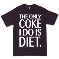 Plum the only coke i do is diet Premium Tee - linhVisuals