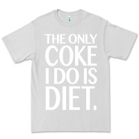 Dove Grey the only coke i do is diet Premium Tee - linhVisuals