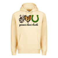 Pina Colada Peace Love Luck Premium Hoodie - Jasminsmagicworld