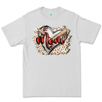 Dove Grey baseball mom Premium Tee - FaDigitalArtStudio
