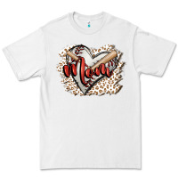 White baseball mom Premium Tee - FaDigitalArtStudio