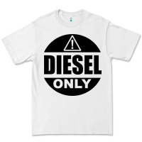 White Diesel Only Premium Tee - linhVisuals