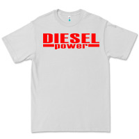 Dove Grey Diesel Power Premium Tee - linhVisuals