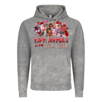 Cloud Rock farm animals is my valentine Vintage Hoodie - RacoonDesign