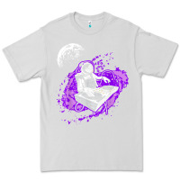Dove Grey techno astronaut electronic music rave festival raver t shirt Premium Tee - linhVisuals
