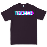 Plum techno music t shirt Premium Tee - linhVisuals