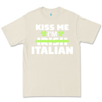 Bone kiss me im italian t  shirt kiss me i'm irish italian patriotic st pat Premium Tee - linhVisuals