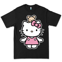 Black kitty Premium Tee - linhVisuals
