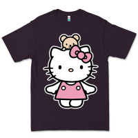Plum kitty Premium Tee - linhVisuals