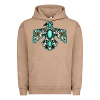 Pigment Burro Western Thunderbird Urban Hoodie - Jasminsmagicworld