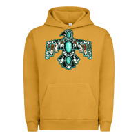 Pigment Peanut Butter Western Thunderbird Urban Hoodie - Jasminsmagicworld