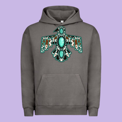 Western Thunderbird Urban Hoodie Designed By Jasminsmagicworld