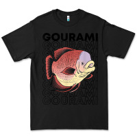 Black giant gourami fish 80's monster fish keeper tropical fish t shirt Premium Tee - linhVisuals