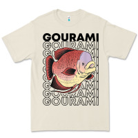 Bone giant gourami fish 80's monster fish keeper tropical fish t shirt Premium Tee - linhVisuals