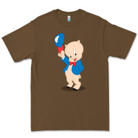 Cacao porky pig Premium Tee - linhVisuals