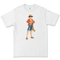 White one piece Premium Tee - linhVisuals