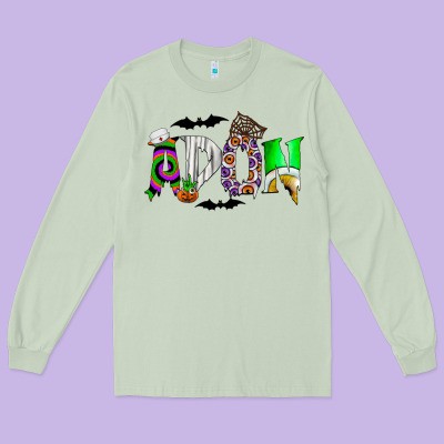 Adon Long Sleeve Tee Designed By Cowhidedigitalart