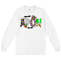 White adon Long Sleeve Tee - CowhideDigitalArt
