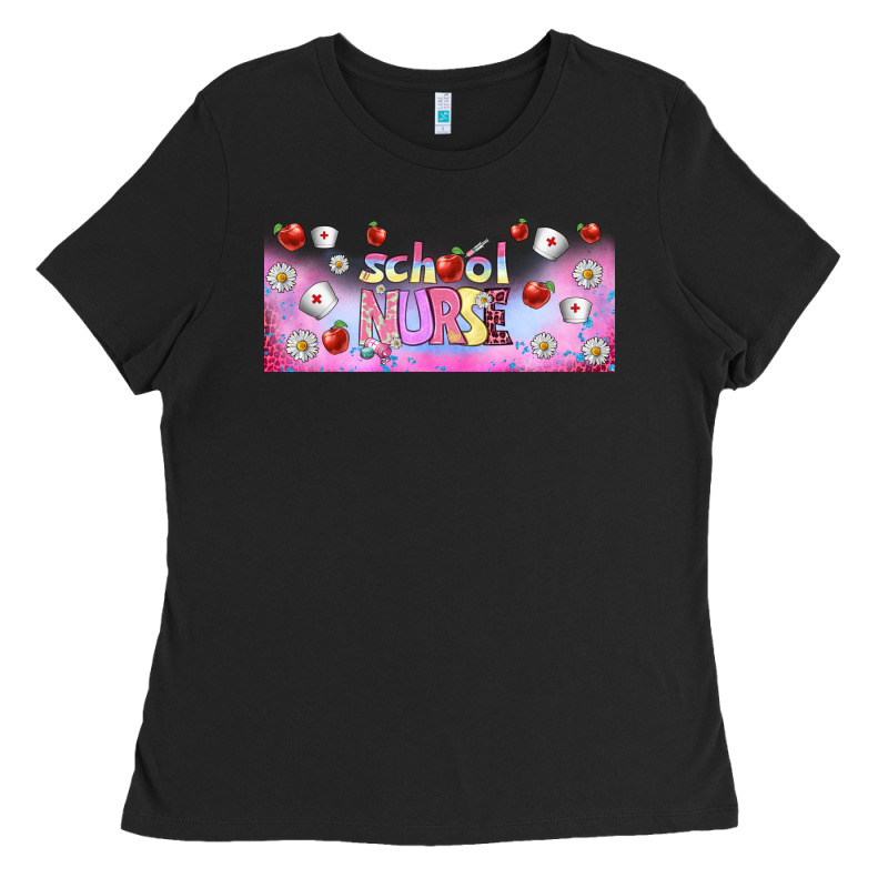 School Nurse Libbey Glass Ladies Tee by BundleAndBundleShop | Teevron