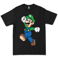 Black luigi Premium Tee - linhVisuals
