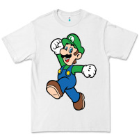 White luigi Premium Tee - linhVisuals