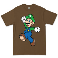 Cacao luigi Premium Tee - linhVisuals