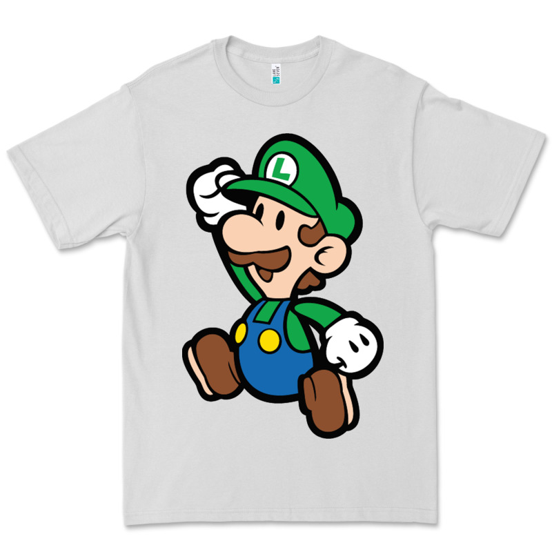 Paper Luigi Premium Tee by linhVisuals | Teevron