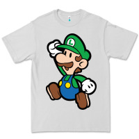 Dove Grey paper luigi Premium Tee - linhVisuals