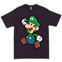Plum paper luigi Premium Tee - linhVisuals