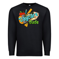 Black daycare dude Premium Sweatshirt - Jasminsmagicworld