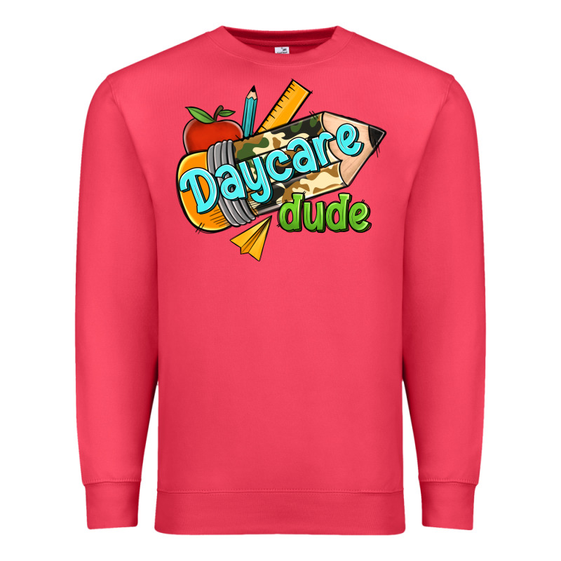 Daycare Dude Premium Sweatshirt by Jasminsmagicworld | Teevron