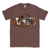 Chestnut western love for cowboys olivia Classic Tee - OliviaCreatesArt
