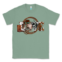 Sage western love for cowboys olivia Classic Tee - OliviaCreatesArt